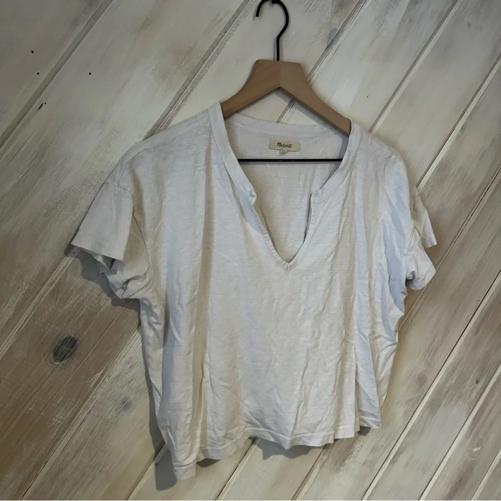 Madewell Crop Tee - Picture 2 of 5